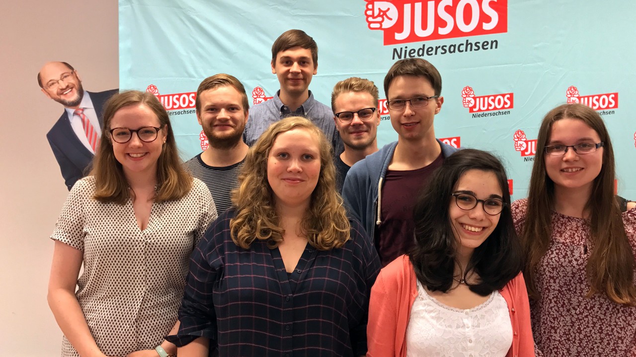 Jusos Göttingen auf der Landeskonferenz 2017